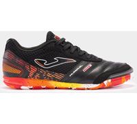 Joma Mundial Leather Indoor Football Trainers Noir/Orange 11 (46) Male