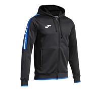 Joma Olimpiada Sweatshirt à Capuche, Noir/Bleu Roi, L Homme
