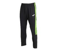 Joma Olympique Pantalon de survêtement, Noir, Vert Fluo, L-4XL Homme