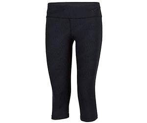 Joma Pantalon Corsaire Running pour Femme, Taille M, Noir