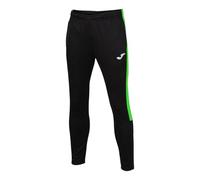 Joma Pantalon Long Eco Championship Sport, Noir, Vert Fluo, L Homme