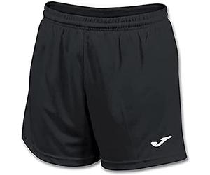 Joma Paris II Short de Football pour Femmes, Taille 2XS, Noir