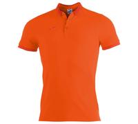 Joma Polo Homme Bali II à manches courtes, léger et respirant Orange L