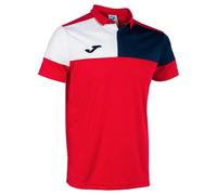 Joma Polo enfant Crew V manches courtes Rouge 11/12 ans