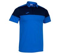 Polo enfant Joma Crew V Bleu 5/6 ans