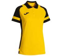 Joma Lider Short Sleeve Polo Jaune S Femme