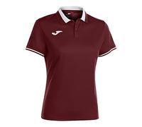 Joma Polo Manches Courtes Championnat VI Blanc Bordeaux, 901272.672.XS