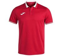 Joma Polo Manches Courtes Championnat VI Rouge Blanc, 101954.602.L