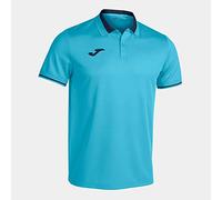 Joma Polo Manches Courtes Championship VI Turquoise Fluor Marine, 101954.013.3XL