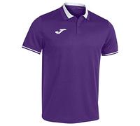 Joma Polo Manches Courtes Championship VI Violet Blanc, 101954.552.XS
