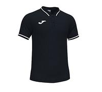 Joma Polo Manches Courtes Confort II, Noir, XS Mixte