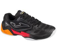 Joma Set Men 2401 TSETW2401AC Chaussures de Tennis et de Padel pour Homme Noir/Rouge, Noir, 43 EU