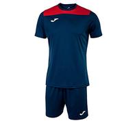 Joma Set Phoenix II, Bleu Marine, Rouge, 6-7 años Homme