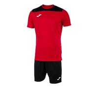 Joma Set Phoenix II, Rouge, Noir, 14-15 años Homme