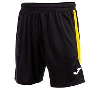 Joma Short Glasgow Noir/Jaune, Multicolore, 14 años Mixte bébé