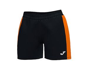 Joma Short Maxi Noir Orange Noir-Orange - Short Unisexe Adulte