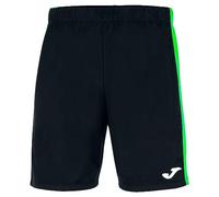 Joma Short Maxi Noir Vert Fluo - Short Unisexe pour Adulte