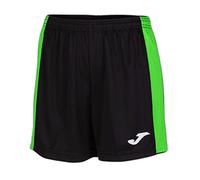 Joma Short Maxi Noir Vert Fluo - Short Unisexe pour Adulte