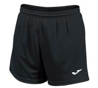 Joma Paris II Short de Football pour Femmes, Taille 2XS, Noir