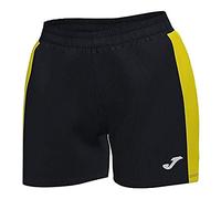 Joma Short pour Femme, Taille XS, Noir/Jaune