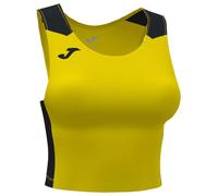 Débardeur court femme Joma Record II Jaune 8/10 ans