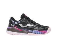 Joma Spin Lady 2601 Chaussures de padel pour femme, Noir et violet., 37 EU
