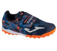 Joma Super Copa Jr 2403 TF SCJW2403TFV, Chaussures de Turf, pour garçons, bleu foncé