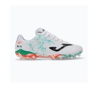 Joma Supercopa FG men's football boots white/turquoise 43.5