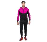 Joma Survêtement à Capuche pour Unisexe, Taille 2XS, Noir/Rose