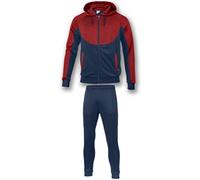 Joma Survêtement à Capuche pour Unisexe, Taille 4XS, Marine/Rouge