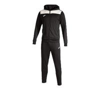 Joma Tuta Uomo Phoenix II Black Felpa Full Zip e Cappuccio con pantalone
