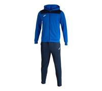 Joma Tuta Uomo Phoenix II Royal Blue Felpa Full Zip e Cappuccio con pantalone