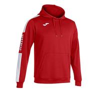 Joma 102103.602.S Sweatshirt à Capuche, Rouge-Blanc, Estándar Homme
