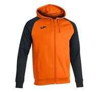 Joma Sweat à capuche Academy IV – orange et noir, régulier pour homme