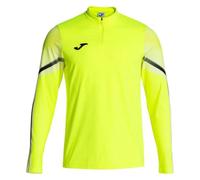 Joma Sweatshirt demi-zip Elite XI jaune fluo et noir L Homme