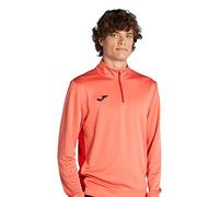Joma Sweat-Shirt Winner II, Orange Fluo-Noir, M Homme