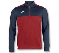Joma Sweat 1/2 zip Winner – manches longues Rouge M Homme