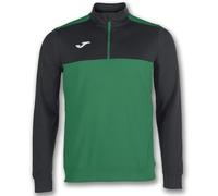 Joma Sweatshirt Winner Half Zip manches longues vert/noir Taille S
