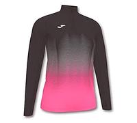 Joma Sweatshirt Running pour Femme, Taille S, Noir/Rose