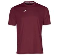 Joma T-shirt Combi homme manches courtes Bordeaux XS