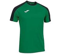 Joma T- Shirt à Manches Courtes Eco Championship, Vert/Noir, L Homme