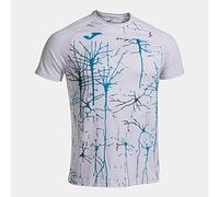 Joma T- Shirt à Manches Courtes Élite IX, Blanc, S Homme