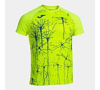 Joma T- Shirt à Manches Courtes Élite IX, Jaune Fluo, 3XS Homme