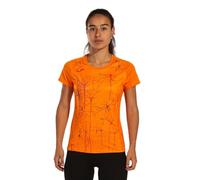 Joma T- Shirt à Manches Courtes Élite IX, Orange, S Femme