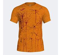 Joma T- Shirt à Manches Courtes Élite IX, Orange, XXL Homme