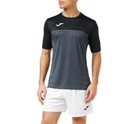 Joma T-shirt Homme Winner M/C - Liberté de mouvement - Anthracite Noir - XL EU