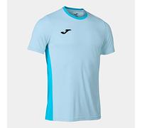 Joma T- Shirt à Manches Courtes Winner II, Bleu Ciel, 5XS Homme