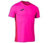 Joma T- Shirt à Manches Courtes Winner II, Rose Fluo, 4XS Homme
