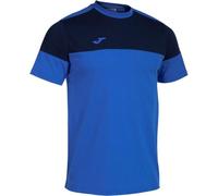 Joma T-Shirt col Rond en V pour Homme, Bleu Marine Royal., M
