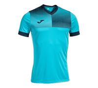 Joma Eco Supernova T-Shirt, Turquoise Fluo Bleu Marine, M Homme